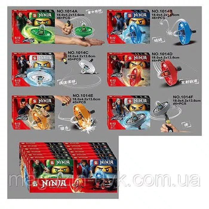 Brick Sy 1014 ninjago spinjitzu - 1 set isi 6 model