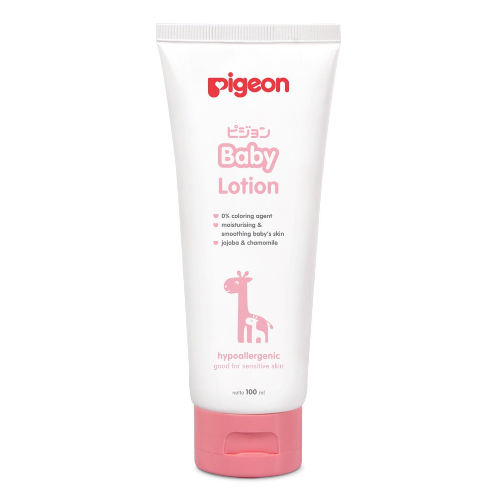Pigeon Baby Lotion Cream 100ml - Losion Bayi Hypoallergenic