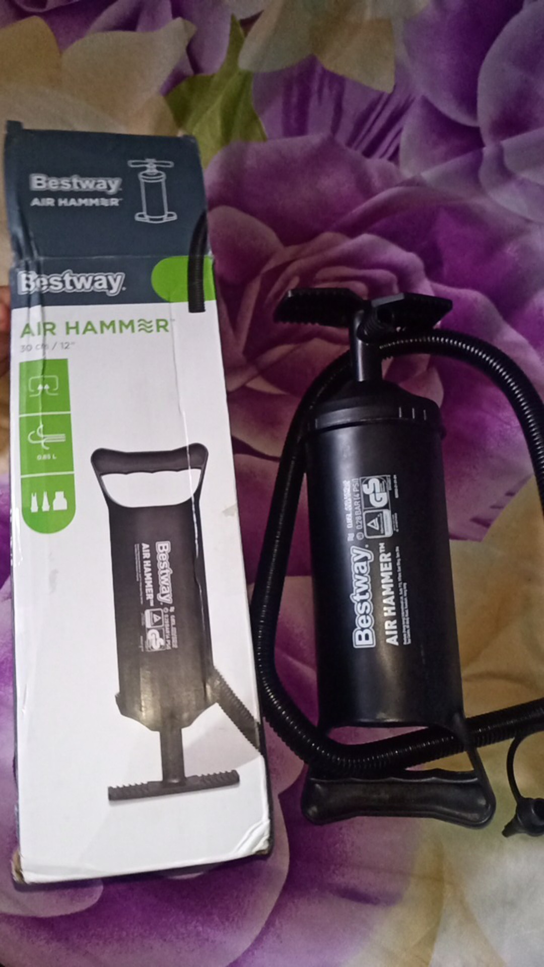 Pompa Tabung Bestway 12 Inchi - Pompa Kasur Angin - Pompa Kolam Renang - Pompa Ban Renang