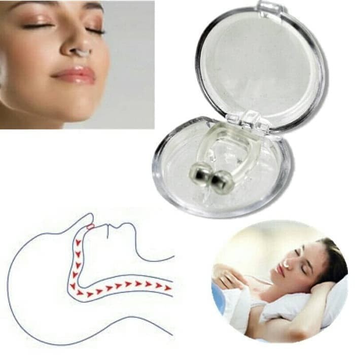 Alat Anti Dengkur Penghilang Ngorok Snore Free Magnetic Noseclip