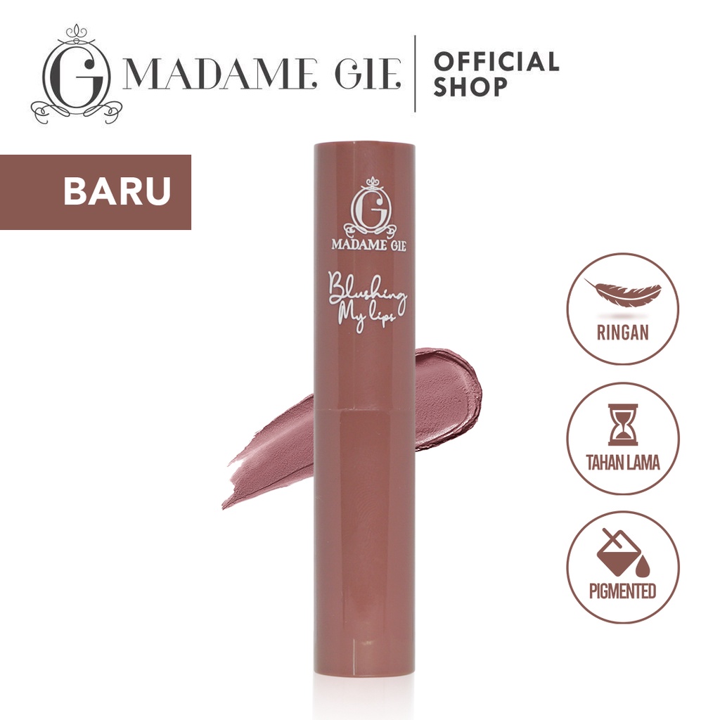 ⭐️ Beauty Expert ⭐️ Madame Gie Blushing My Lips – MakeUp Tinted Lip Balm