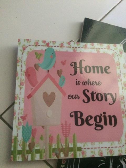 Hiasan Dinding Poster Kayu Al-166