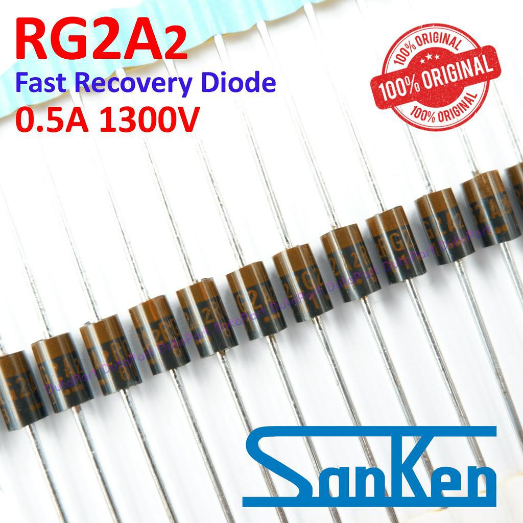 RG2A2 0.5A 1300V ORIGINAL SANKEN JAPAN Fast Recovery Diode Dioda