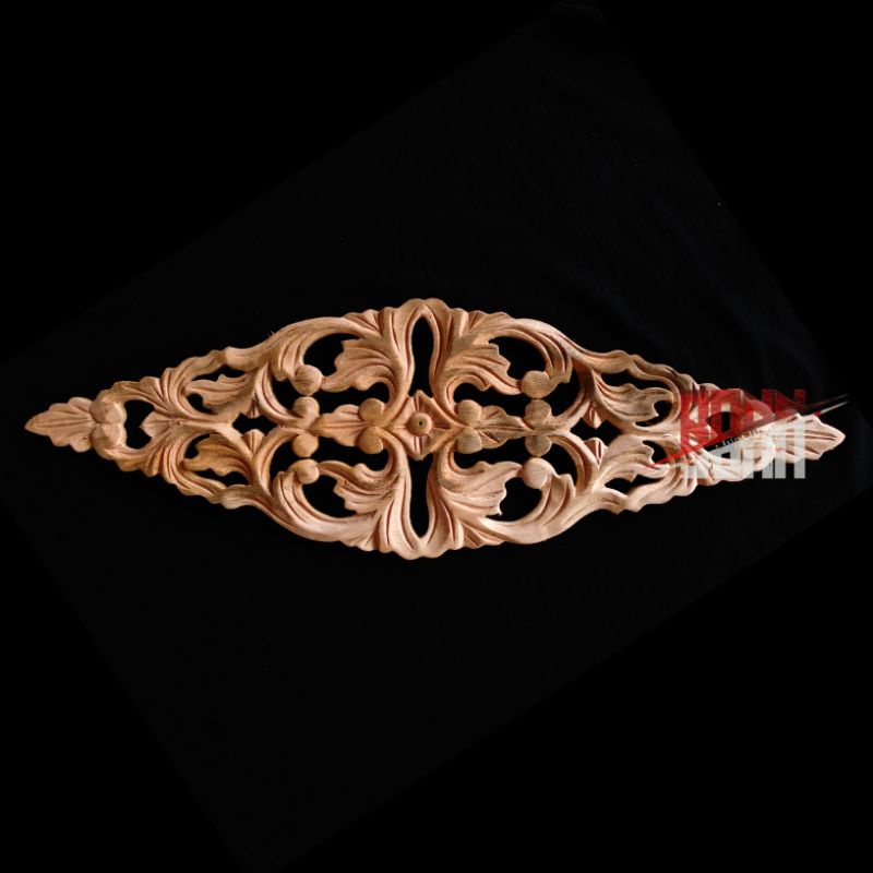 Ornamen Ukir Kayu Model Slayar - Ornamen ukir kayu mahoni - hiasan lemari - hiasan pintu