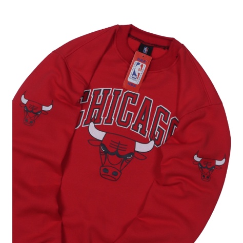 Sweater Crewneck NBA CHICAGO BULLS / Crewneck Pria / Crewneck Wanita Available M L XL Casual Good Brand Quality (Fulltag) Realpict