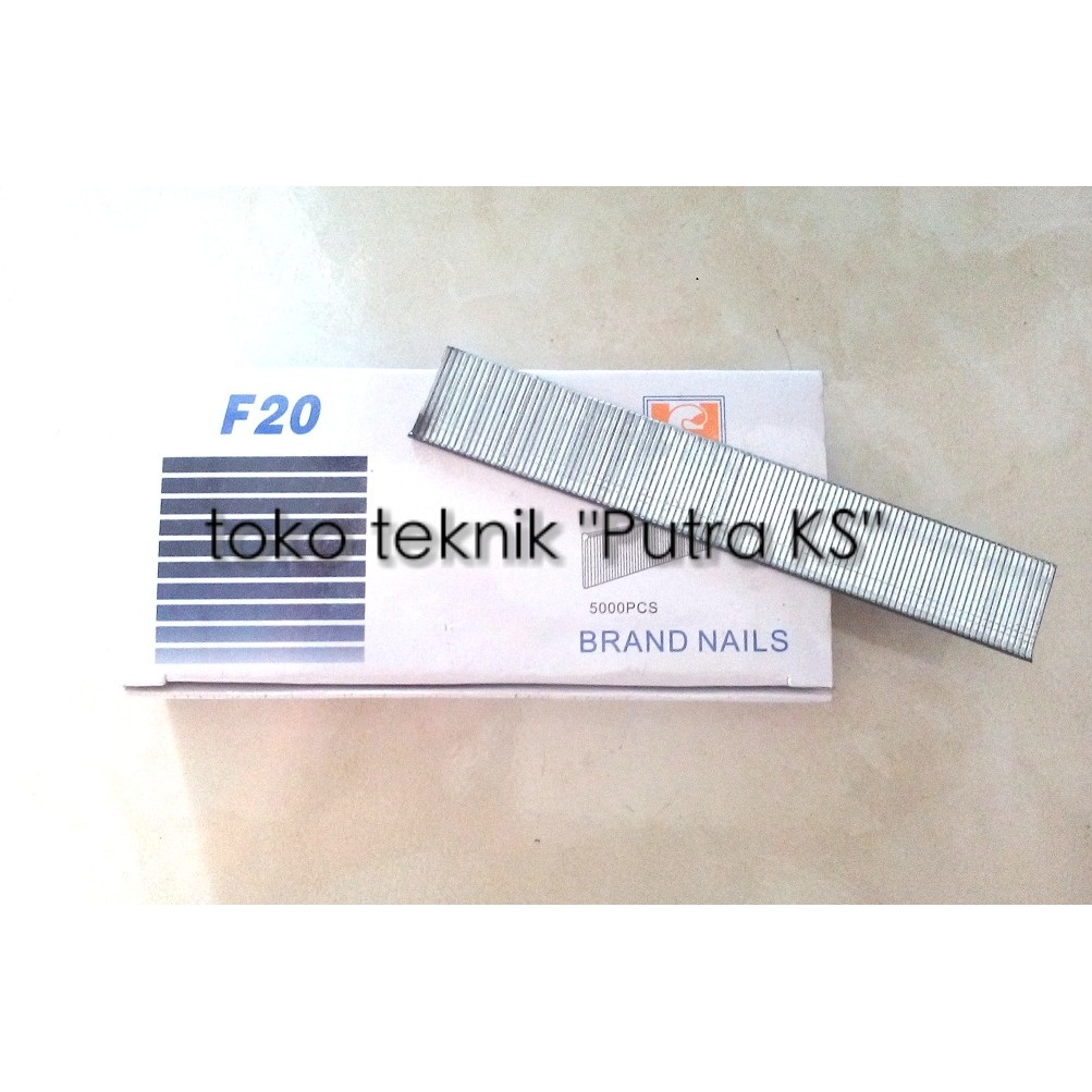 

Isi Staples / Industrial Staples / Isi Staples Angin Tipe F20