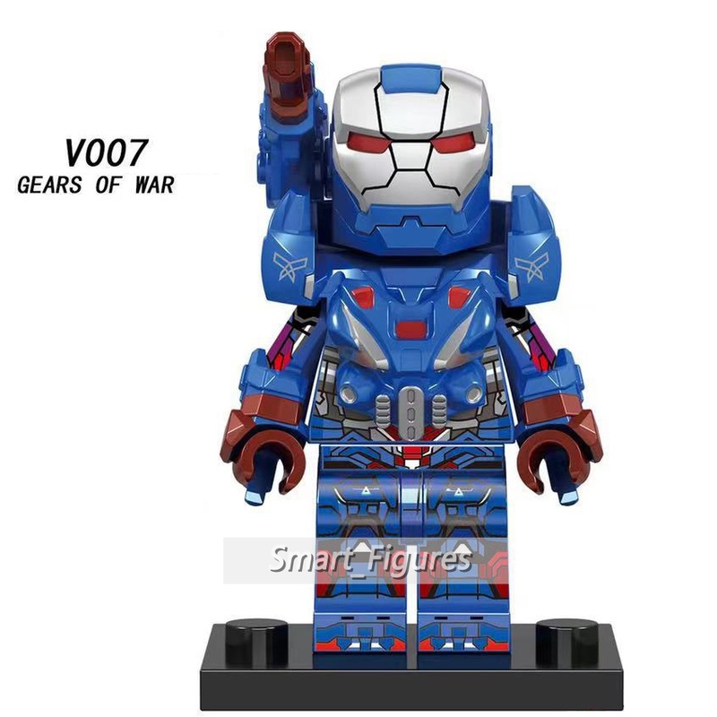 Mainan Mini Figures Model Iron Man Thanos V001-V007 Untuk Hadiah