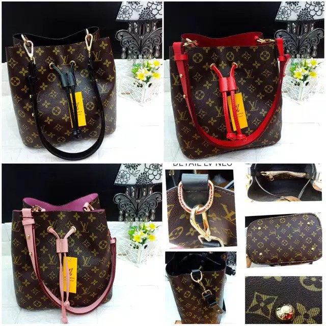 LV Neo Jinjing / Tas LV Selempang / LV Serut Baru