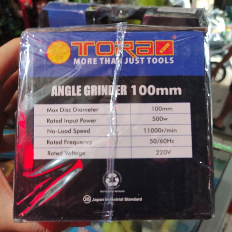 mesin gerinda TORA TR - AG90/Angke grinder 100mm high speed handle control/mesin gurinda tora