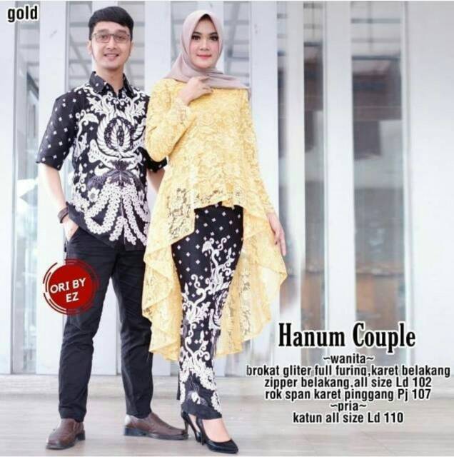 GROSIR HANUM COUPLE BROKAT PINGUIN