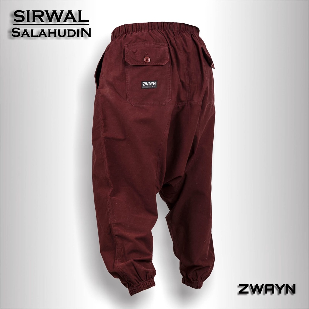 ZWAYN - Sirwal Salahudin (Size S s/d L) Sirwal Jumbo / Celana Sirwal Dewasa / Celana Sirwal Jumbo / 