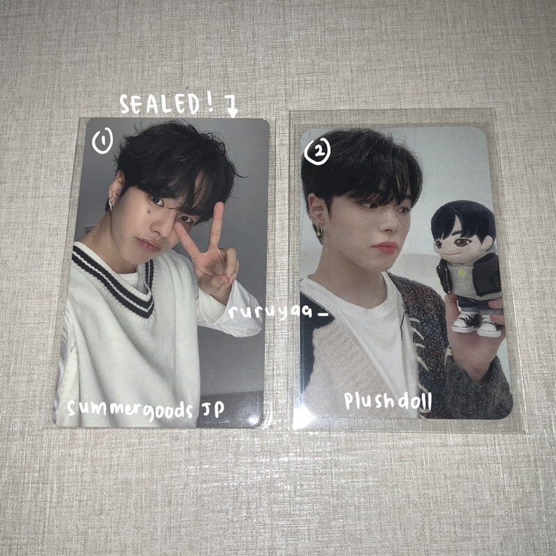 PHOTOCARD JAEHYUK SUMMERGOODS JAPAN POB BENEFIT PLUSH DOLL OFFICIAL TREASURE WORLD TWORLD JP