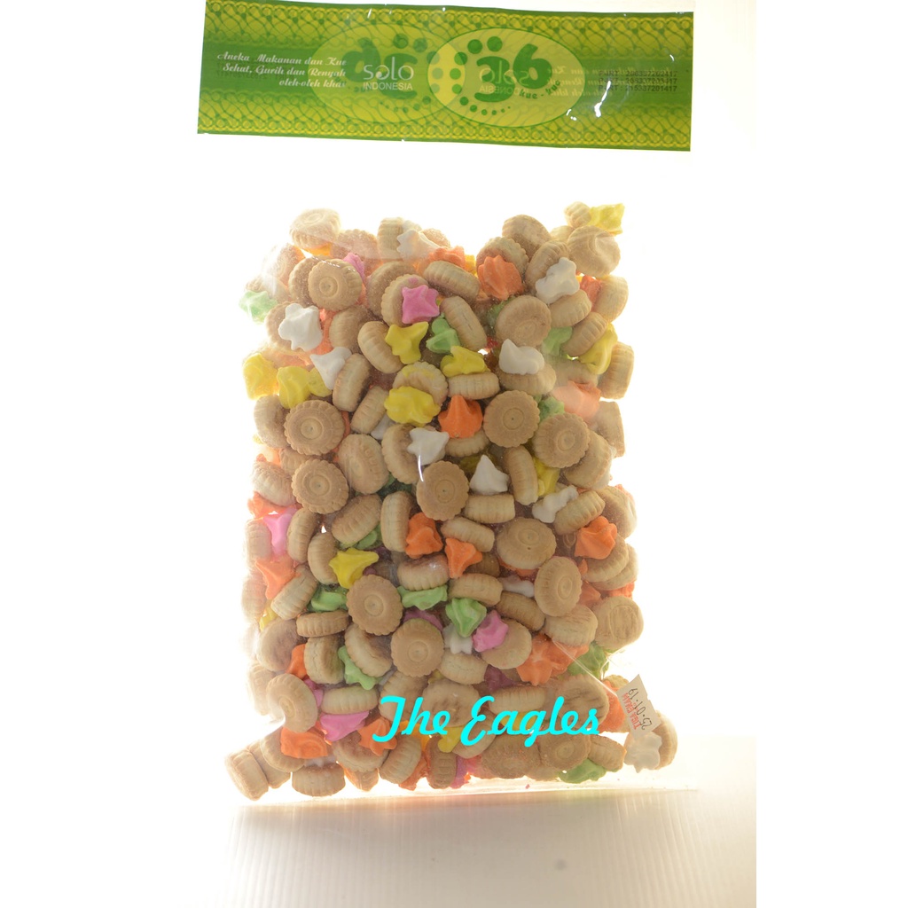 

KUE KERING manis GEM kemasan 400 gram khas SOLO