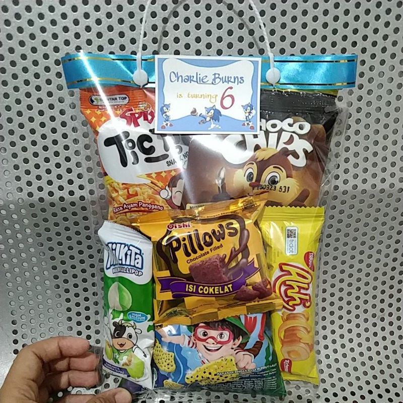 

Bingkisan Snack Ulang Tahun Anak// Hampers Ulang Tahun Anak