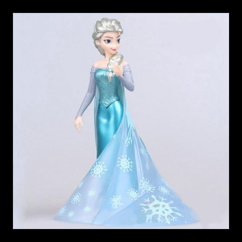 Terbaru Boneka Pajangan Frozen Elsa Hiasan Kue Frozen Action Figure Murah Al6
