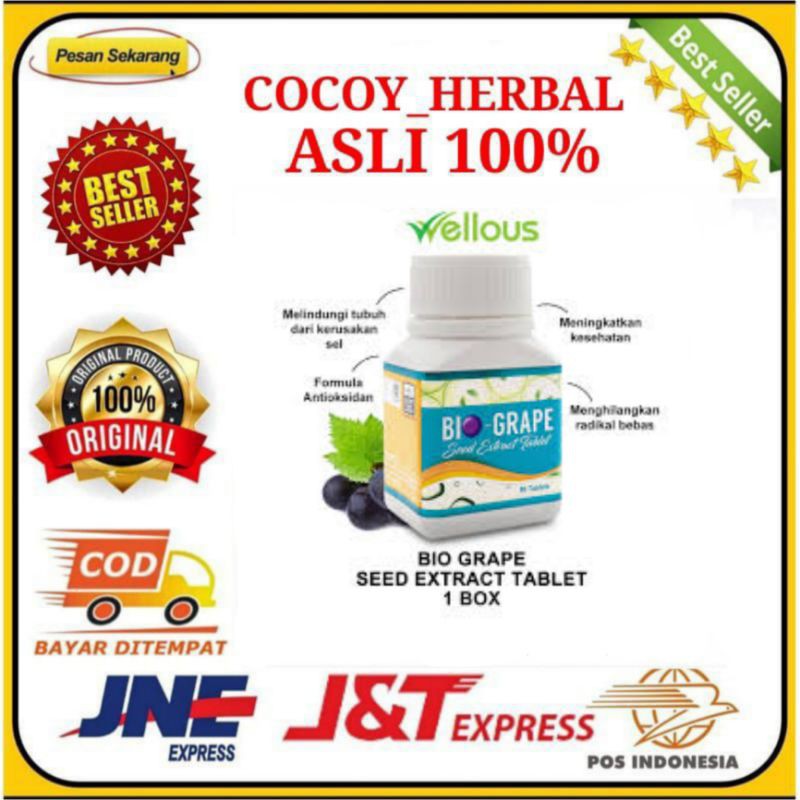 Bio Grape Seed Asli Rajanya Anti Dioksida 100% Manjur Buat Diabetes