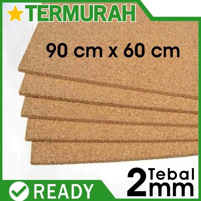 

Cork Board 2mm Pin sheets Sheet gabus lembaran patah polos mading