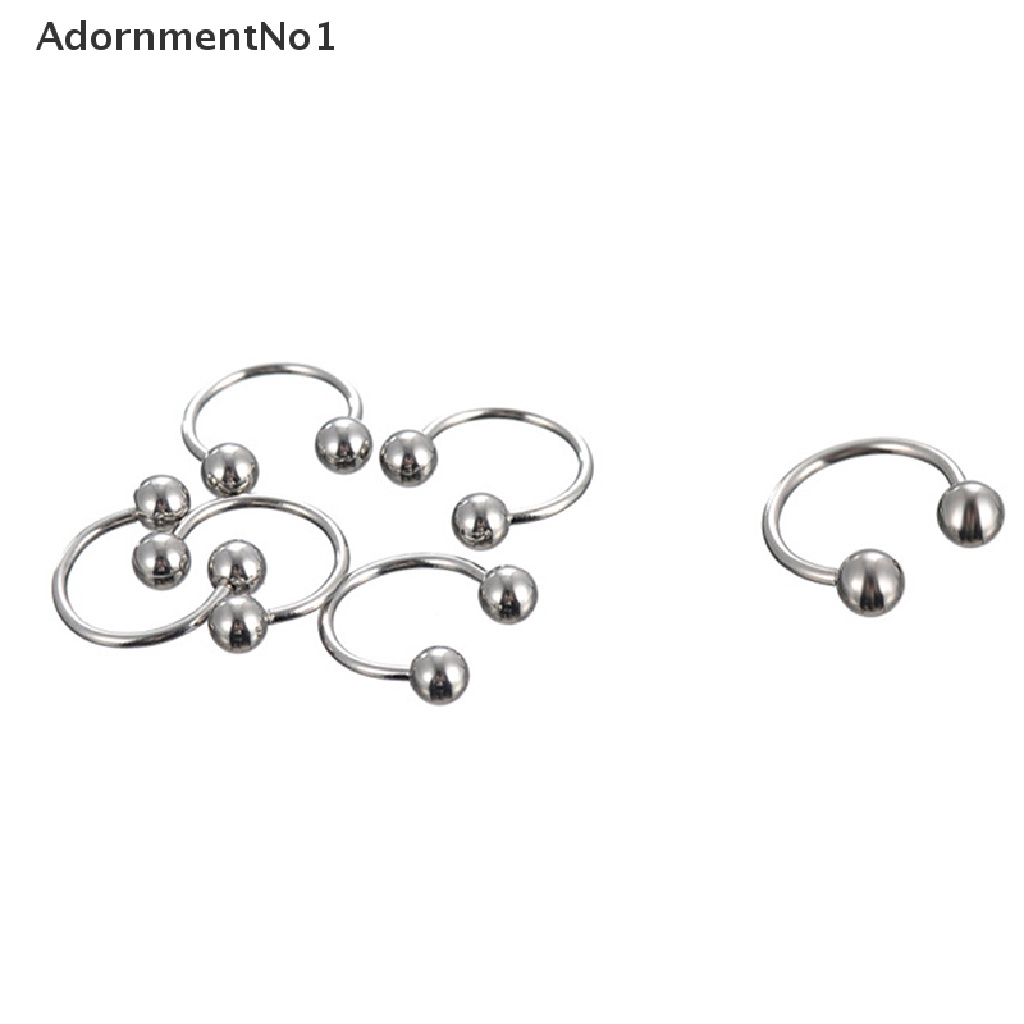 (AdornmentNo1) Anting Tindik Alis / Lidah / Hidung / Bibir Bahan Stainless Steel Untuk Wanita