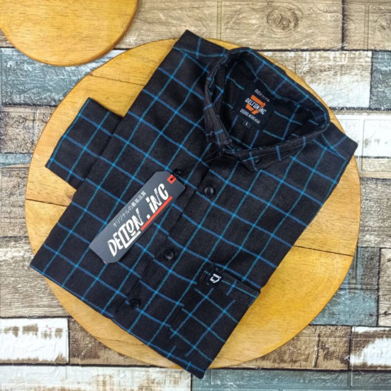 KEMEJA FLANEL PRIA DISTRO/Kemeja Flanel Motif Kotak Pria Distro