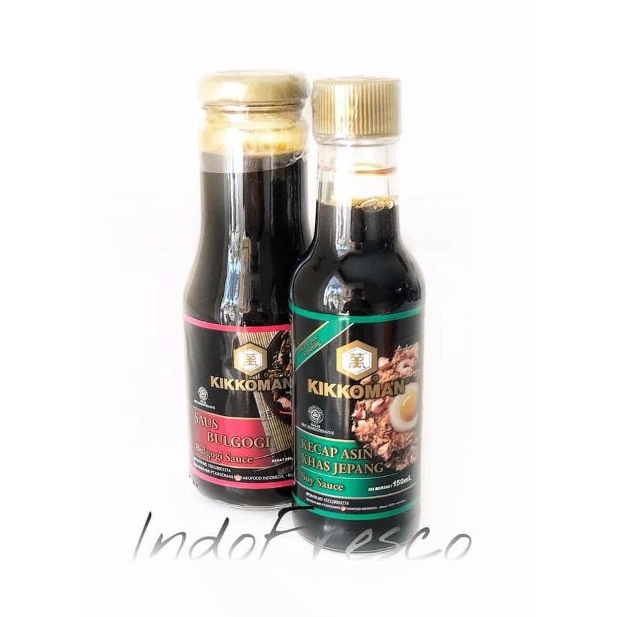 

BISA COD Kikkoman Paket Bumbu Masak Halal All Purpose Shoyu n Saus Bulgogi TERLENGKAP Kode 1154