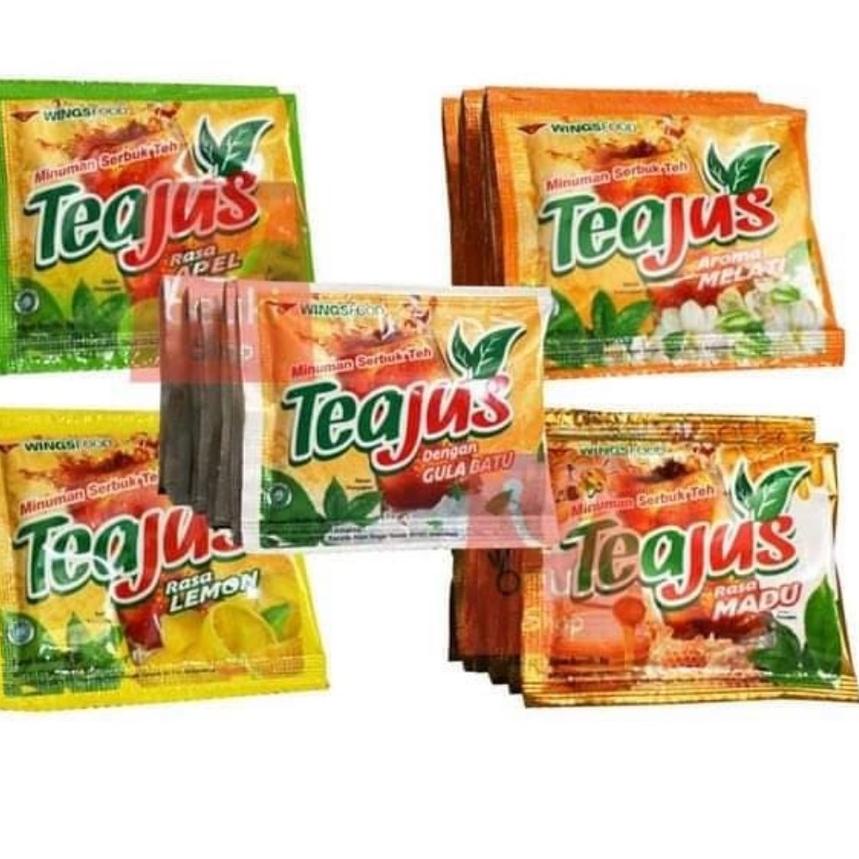 

Terbatas A8TZZ TEA JUS 8 GRAM TEAJUS APEL GULA BATU LEMON MADU MELATI SACHET RENCENGAN CEMILAN ANAK GROSIR MURAH 1 RENCENG PACK DUS MINUMAN INSTANT TEA TEH INSTAN 59 Bestseller