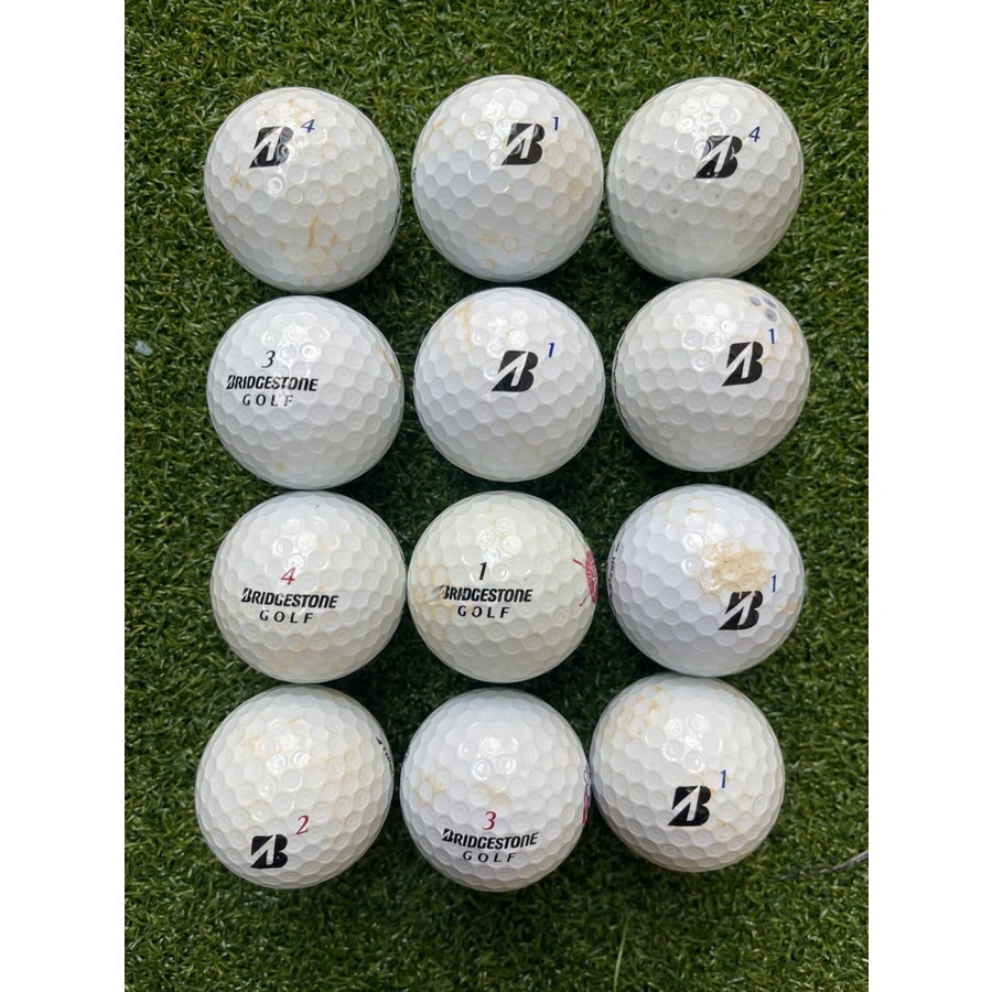 Bola golf bekas / second grade B terlaris - Bridgestone tour mix -grade B, original - putih