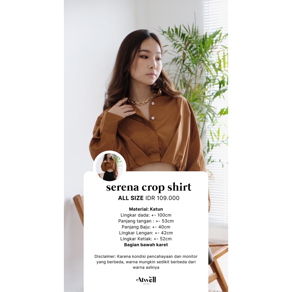 Serena Crop Shirt