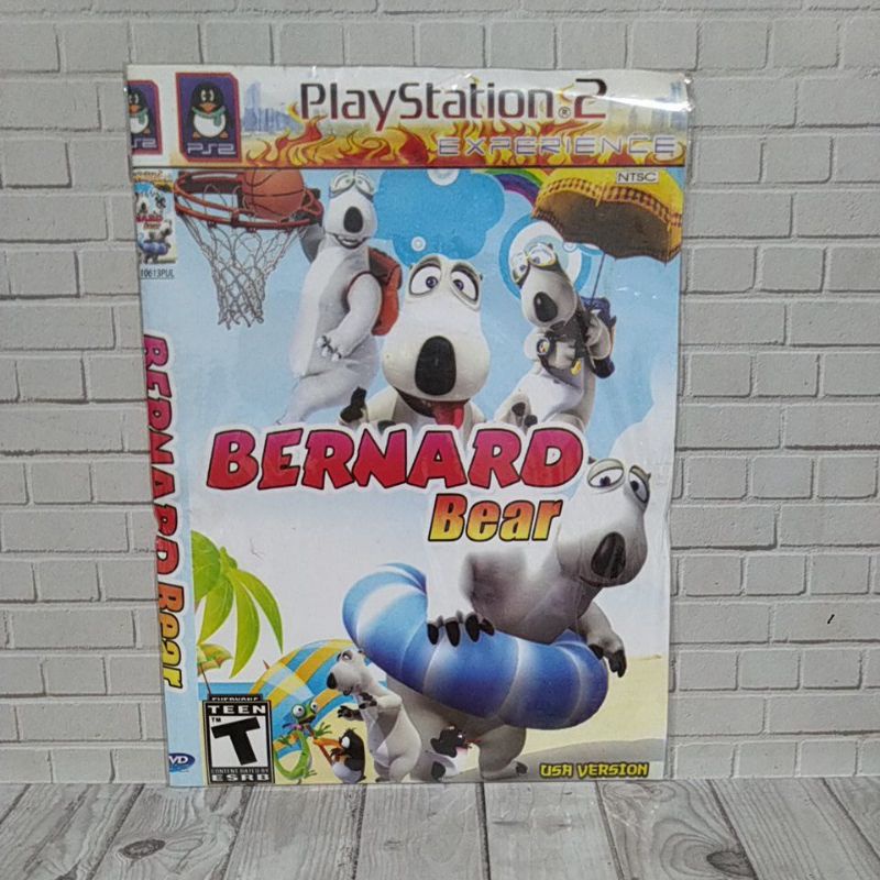 CD  KASET KOPAB PS2 BERNARD BEAR