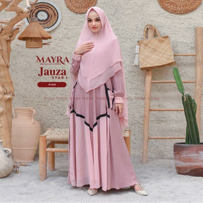 Jauza set syari Original By Mayra.
