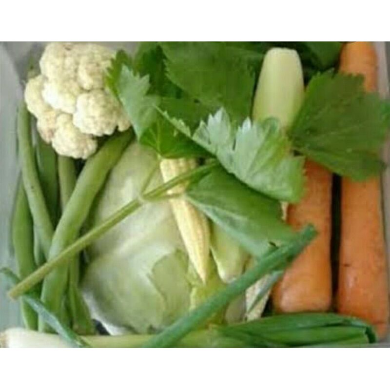 

SAYUR CAPCAY MENTAH - SAYUR SEGAR PALEMBANG