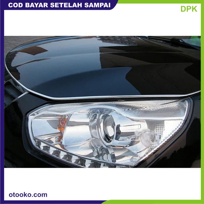 List Krom dekorasi interior exterior mobil moulding trim Chrome