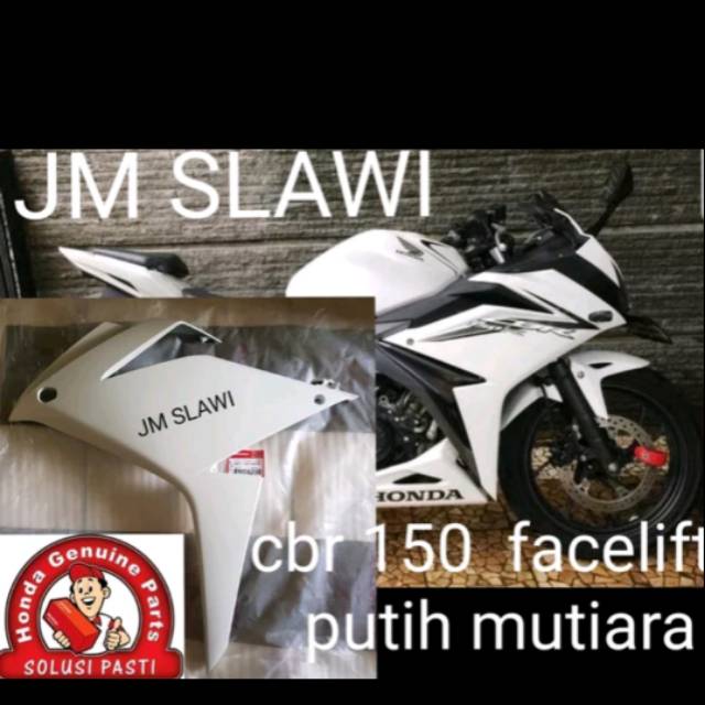 Cover fairing sayap luar sayap depan fairing new cbr 150 facelift  k45G hrg satuan  ori Honda