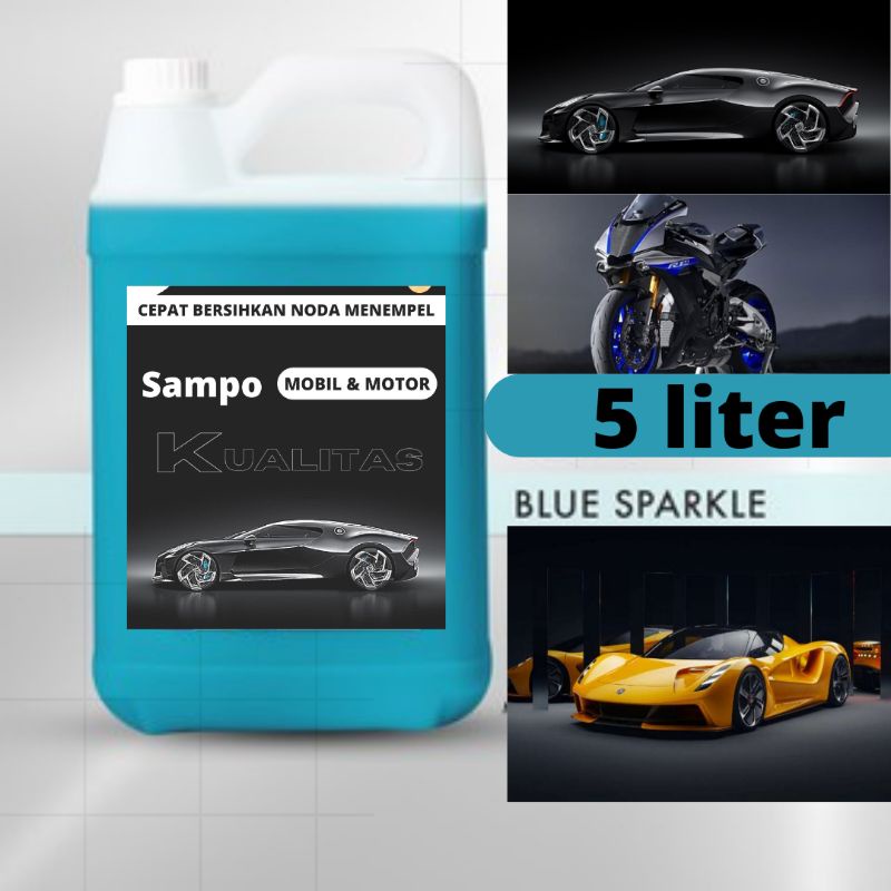 Shampo mobil/motor 5liter snow wash