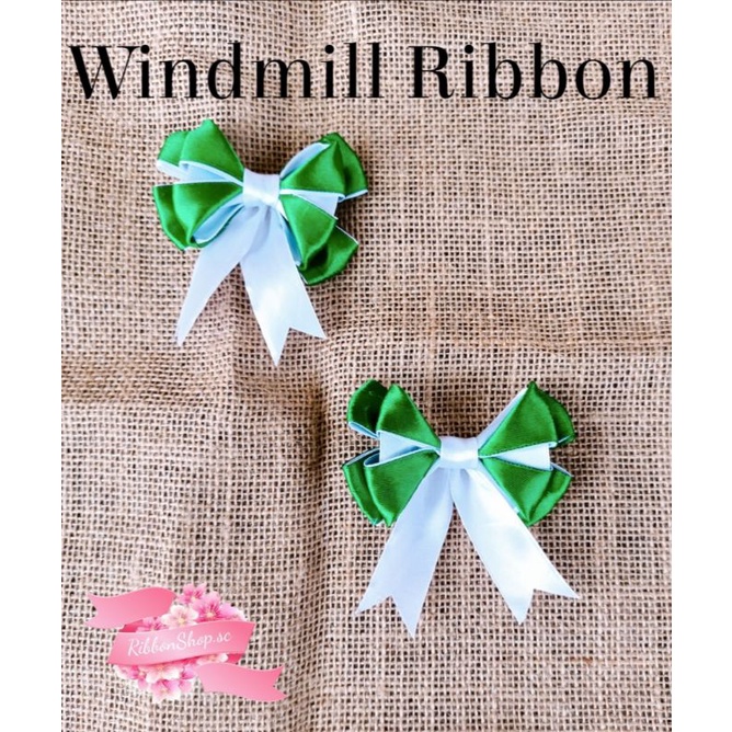 

Windmill Ribbon. Pita jadi / pita kado / pita unik / pita rambut / pita hampers