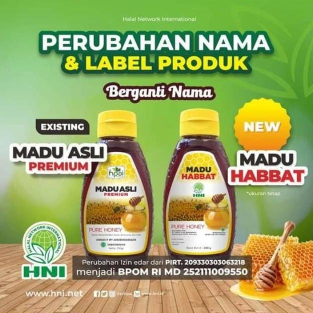 

[COD] MADU HABBAT (MADU ASLI PREMIUM) HNI HPAI [COD]
