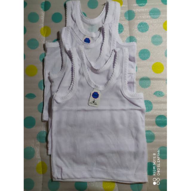 3 pcs kaos dalam bayi M