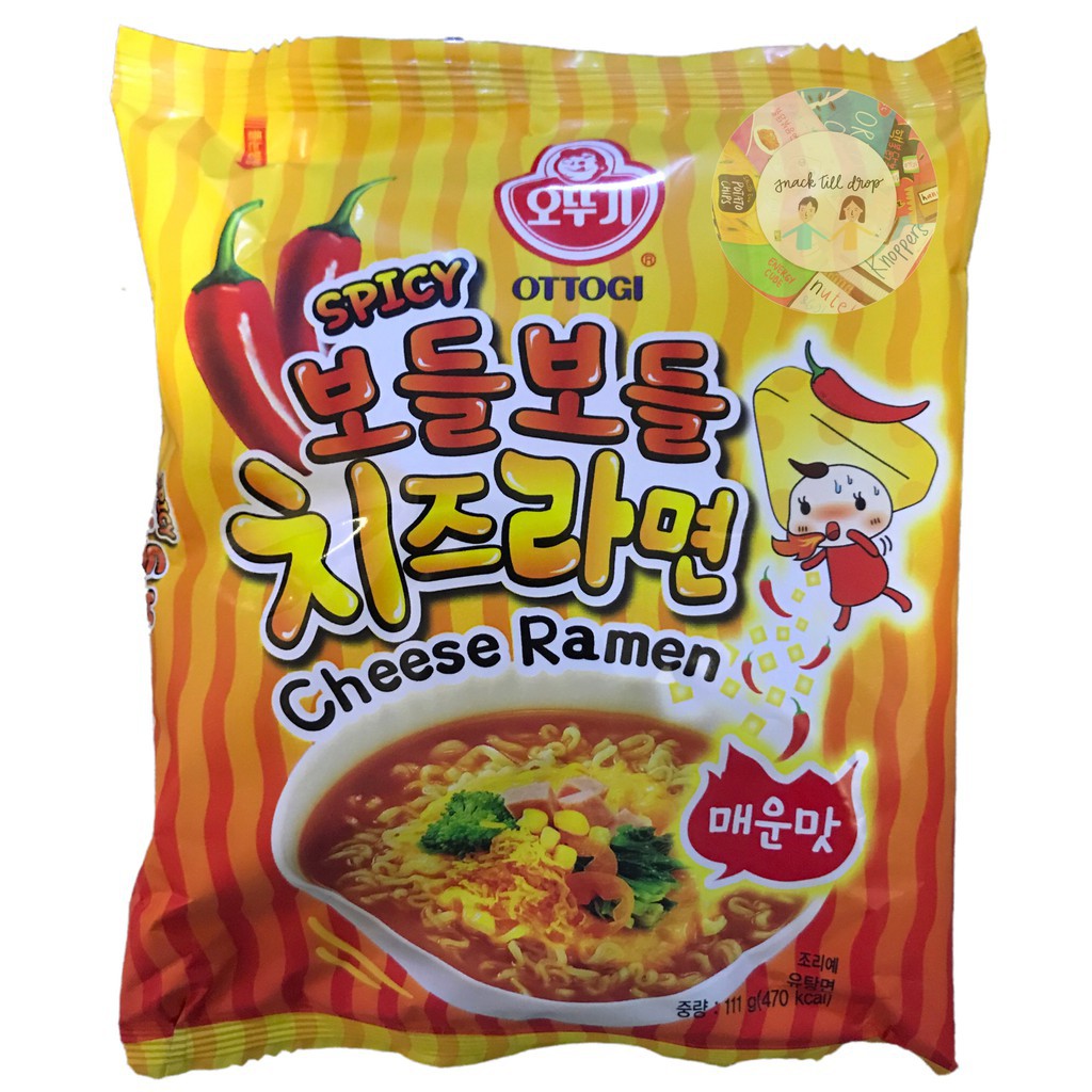 

Ottogi Hot Spicy Cheese Ramen - Mie Koea Pedas - NON HALAL
