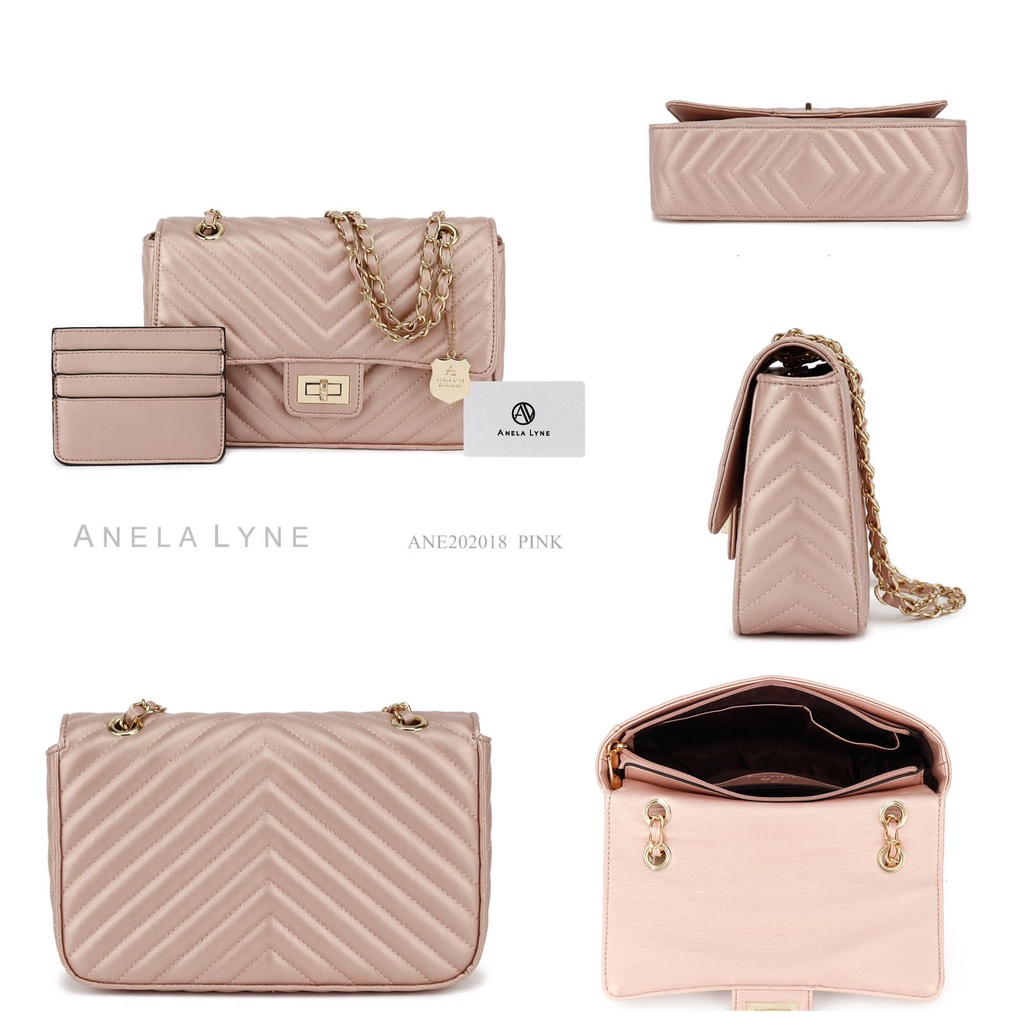 ANELA LYNE SLING BAG WITH CHAIN STRAPS CHAVA ANE202018