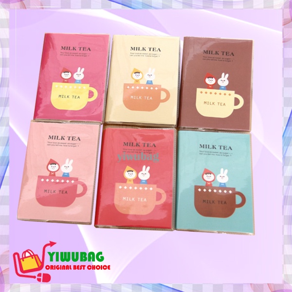 

Buku Catatan Note Book Mini Cute Motif Cangkir Love Unik Lucu dan Murah Note Book Sampul Plastik