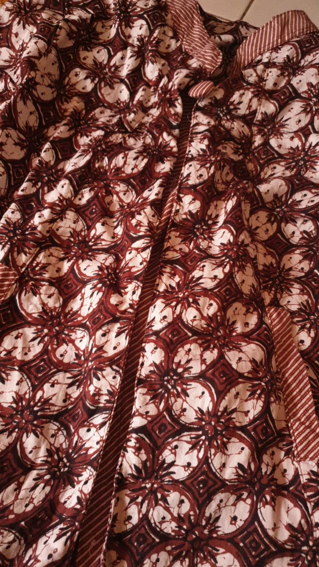 Blus Cardi Lawasan Baju Batik Wanita Anggun Kerja