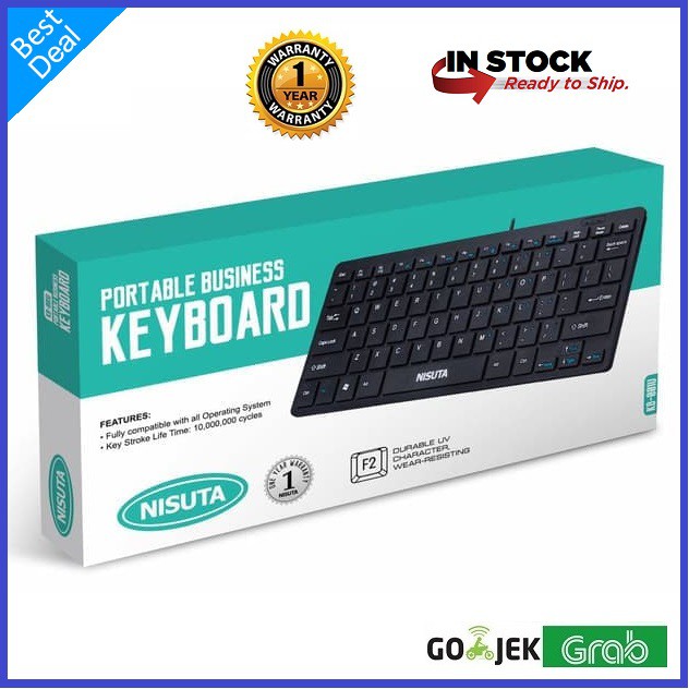 Keyboard Mini Portable NISUTA KB001U USB