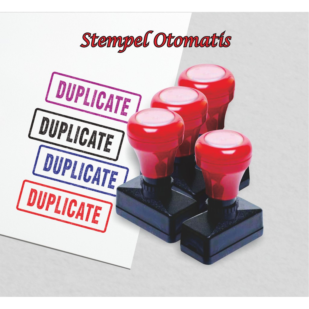 

Stempel Flash Otomatis DUPLICATE