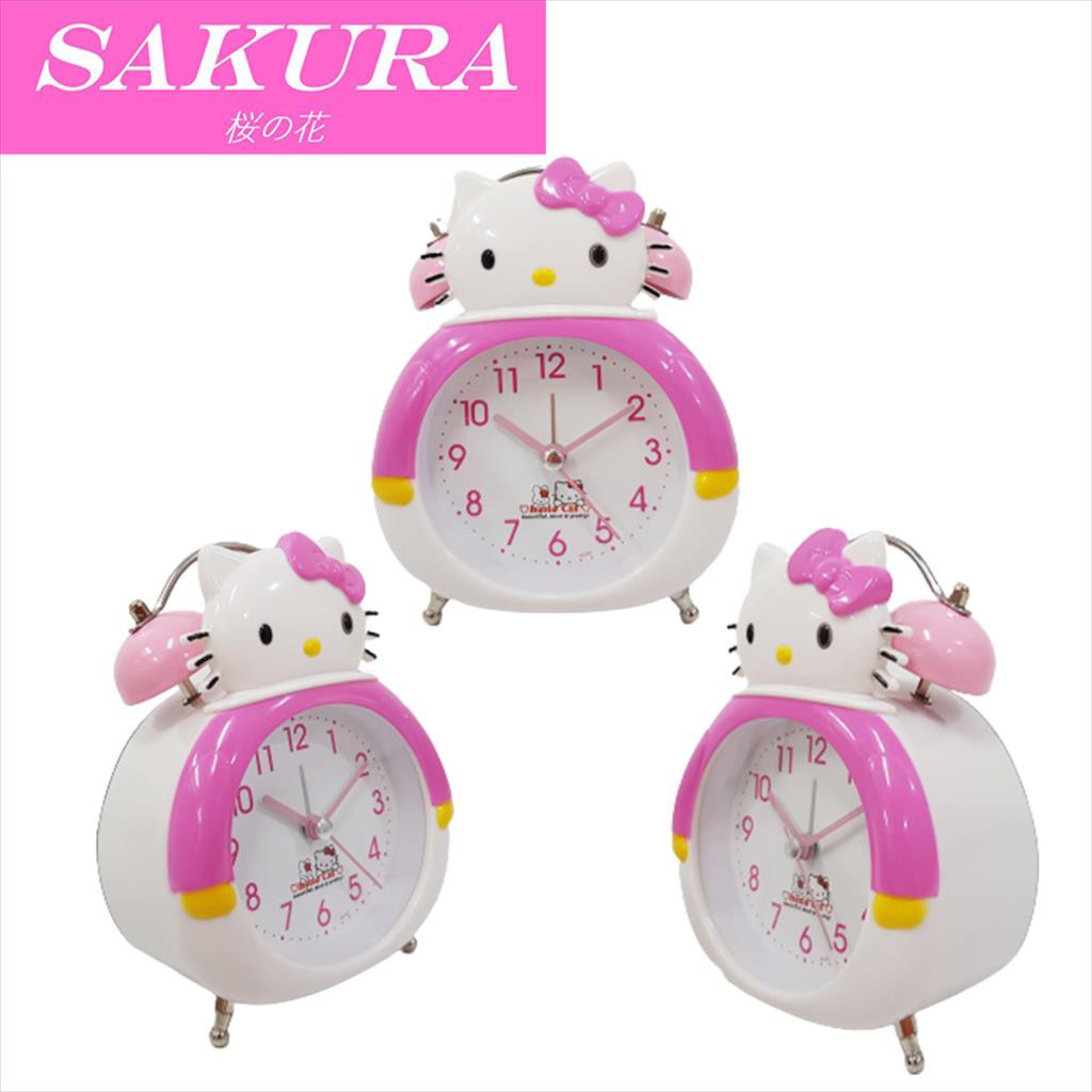 SAKURA Jam Weker/ Jam Beker Kring/ Jam alarm Kring Karakter 331