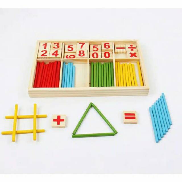 Mathematical Intelligence Stick JJW01 - Mainan Edukasi Anak