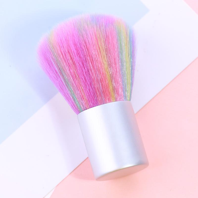 1pc Brush Pembersih Debu Kuku Palsu Akrilik Uv Gel Untuk Nail Art