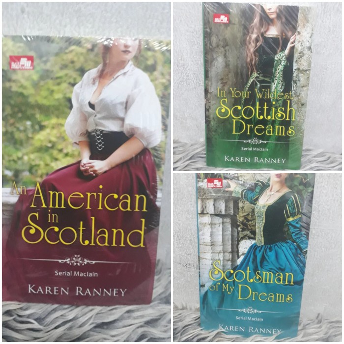 

MUST HAVE!! PAKET NOVEL SERIAL MACLAIN BY KAREN RANNEY TERBARU