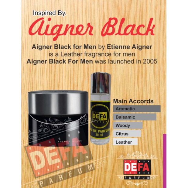AIGNER BLACK MAN PARFUM PREMIUM
