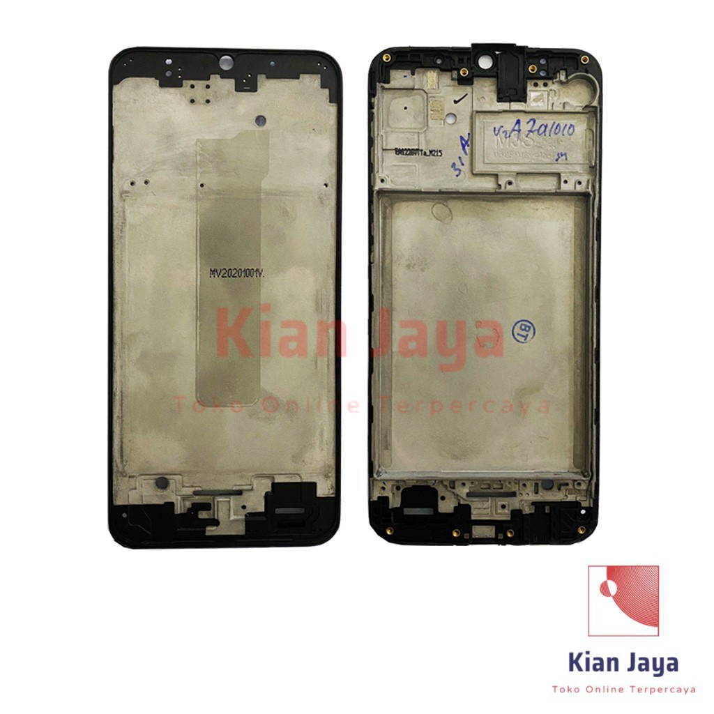 Middle Frame LCD Handphone Samsung Galaxy M21 Tulang Casing Tatakan Bezel Bazel Hp