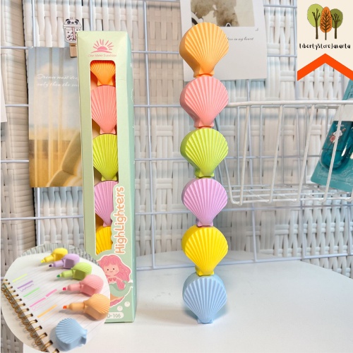 

Stabilo Kerang Laut Susun Warna Pastel Murah Bagus Imut Stacking Sea Shell Highlighter Fancy Best Gift Present For Birthday Event Souvenir Alat Tulis Kantor Sekolah Ready Grosir Kado Ulang Tahun READY COD