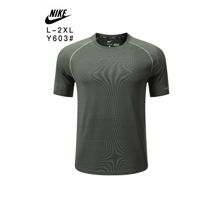 PAKAIAN OLAHRAGA PRIA / KAOS OLAHRAGA / ATASAN OLAHRAGA HIJAU Y603#